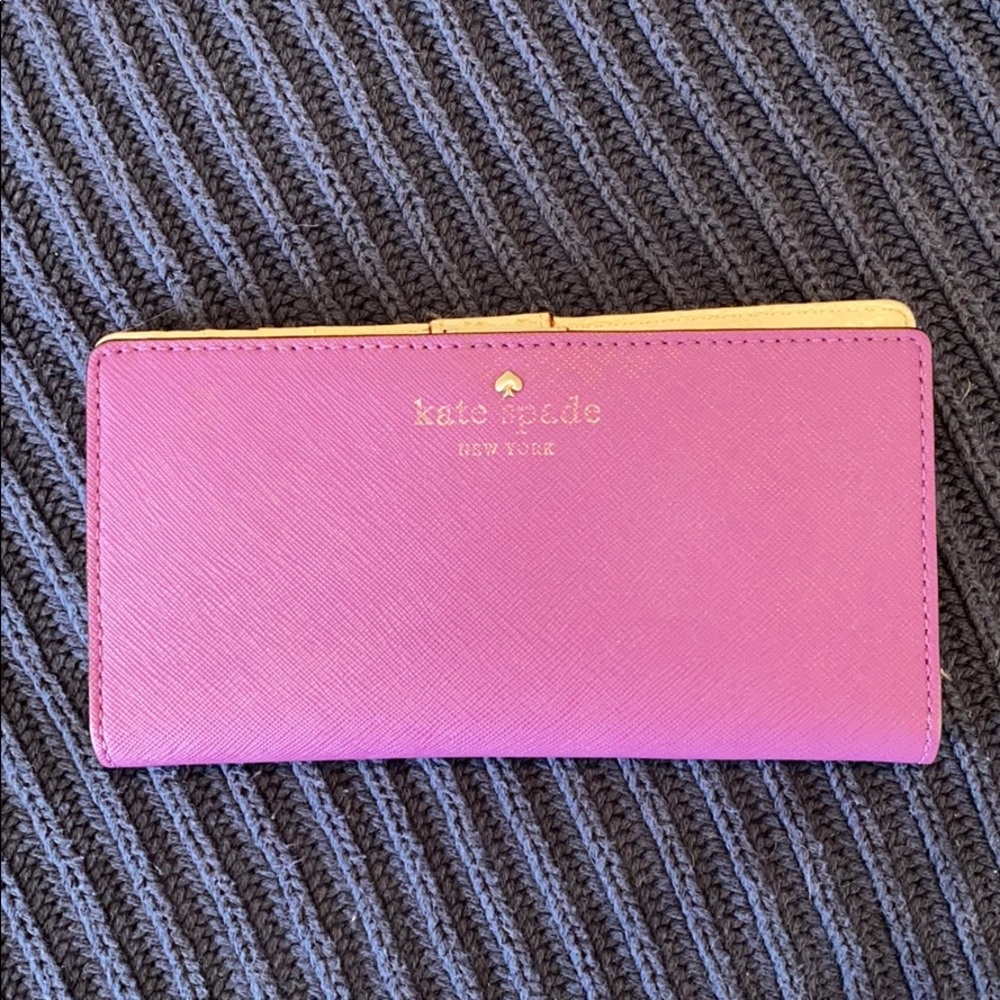 Kate Spade purple wallet